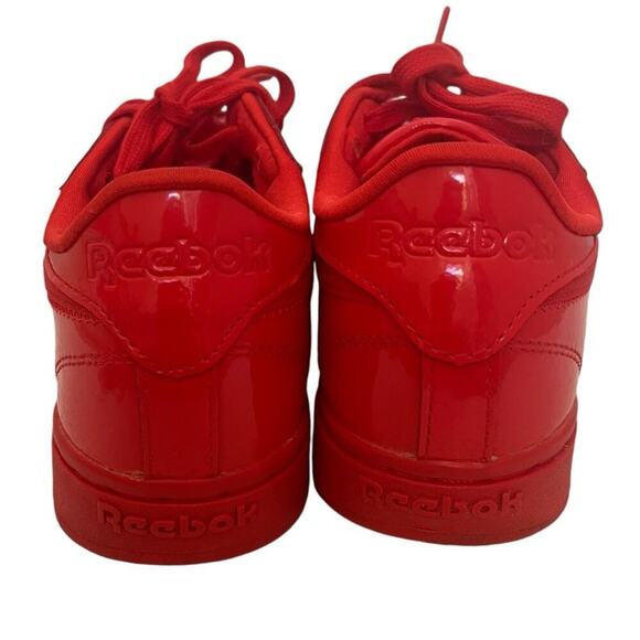 Reebok Women's Cardi Club C Double Low Tops Red Size 8 Street Wear Collaboration - Picture 4 of 11